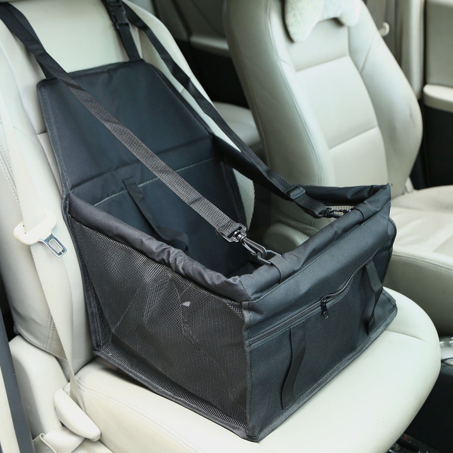 Dog Booster Car Seat for Small Pets Up to 20 Lbs