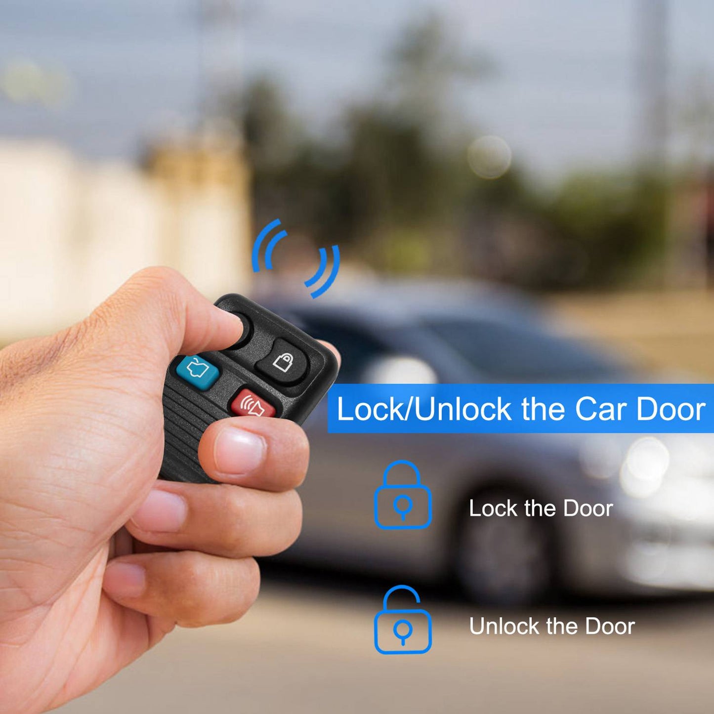 Keyless Entry Remote Key Fob for Ford Escape Mustang Explorer