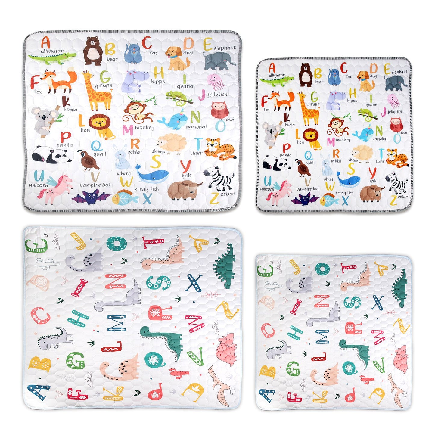 Baby Play Mat 50x50IN Non-Slip Foldable Crawling Mat