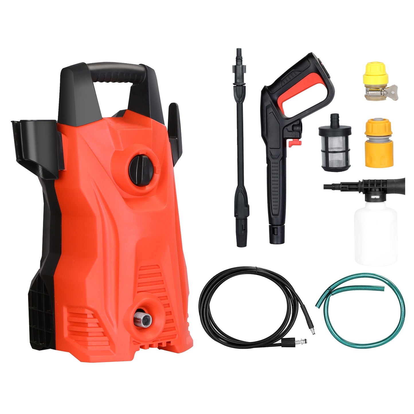 Electric Pressure Washer 1740 PSI 2.6 GPM with Adjustable Nozzle