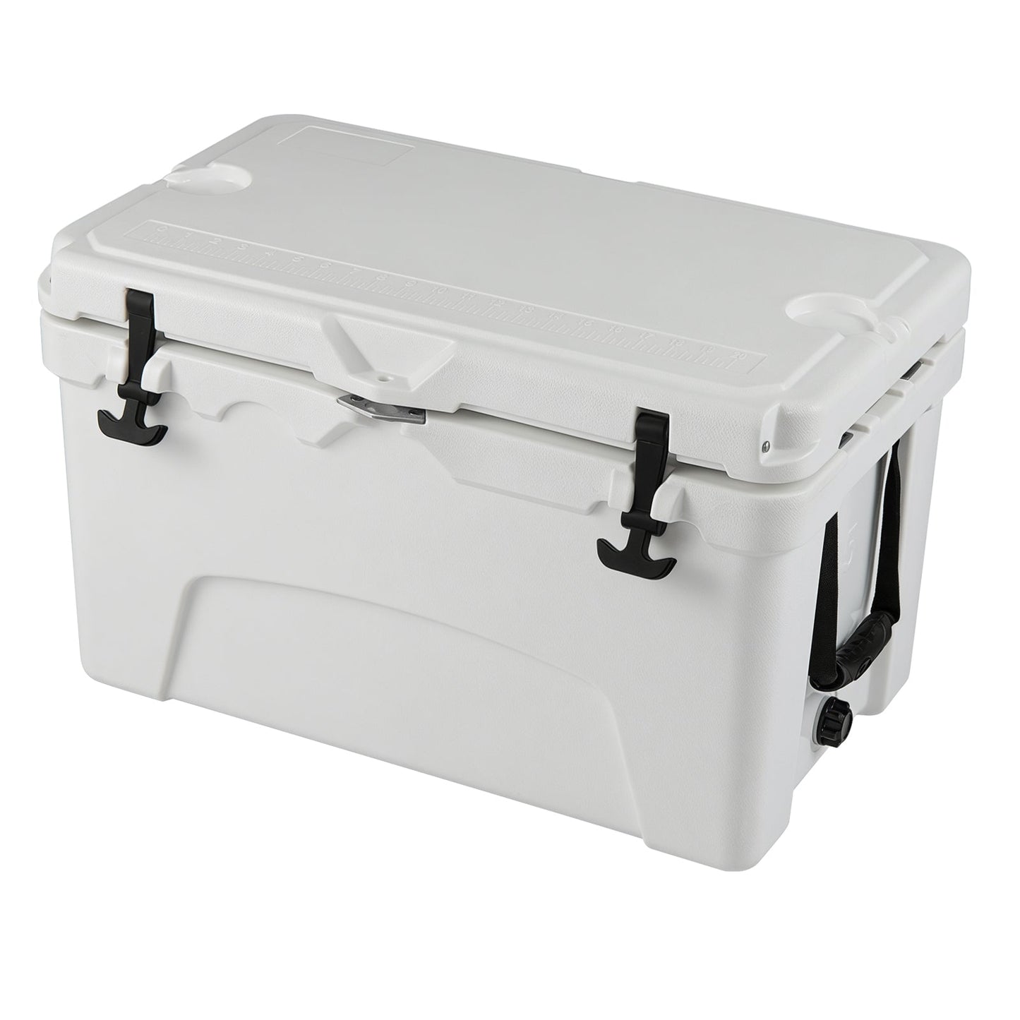 45 Quart Portable Hard Cooler Insulated Ice Chest Keeps Cool for up to 6 Days