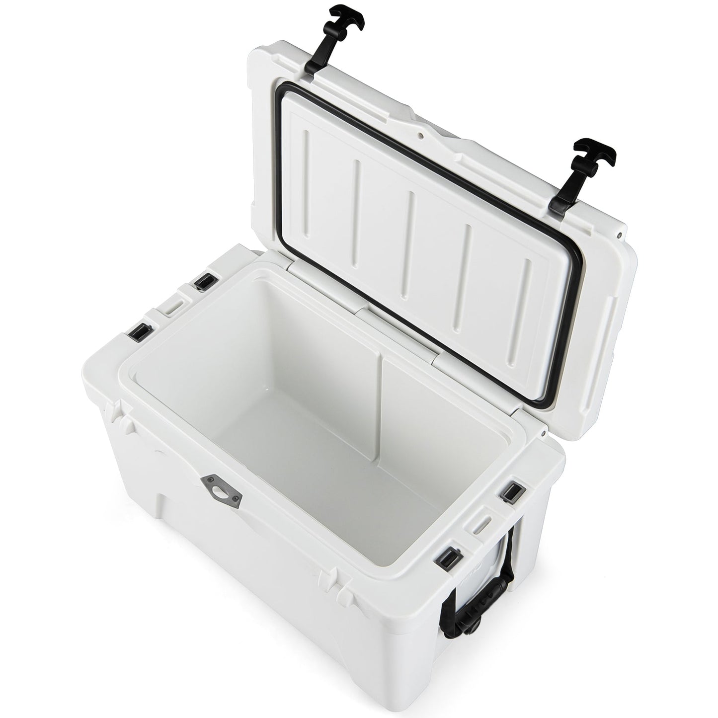 45 Quart Portable Hard Cooler Insulated Ice Chest Keeps Cool for up to 6 Days