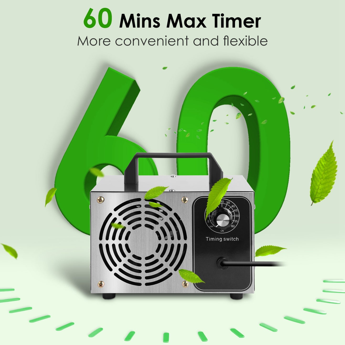 Ozone Generator 50000mg/h with Timer for Odor Elimination