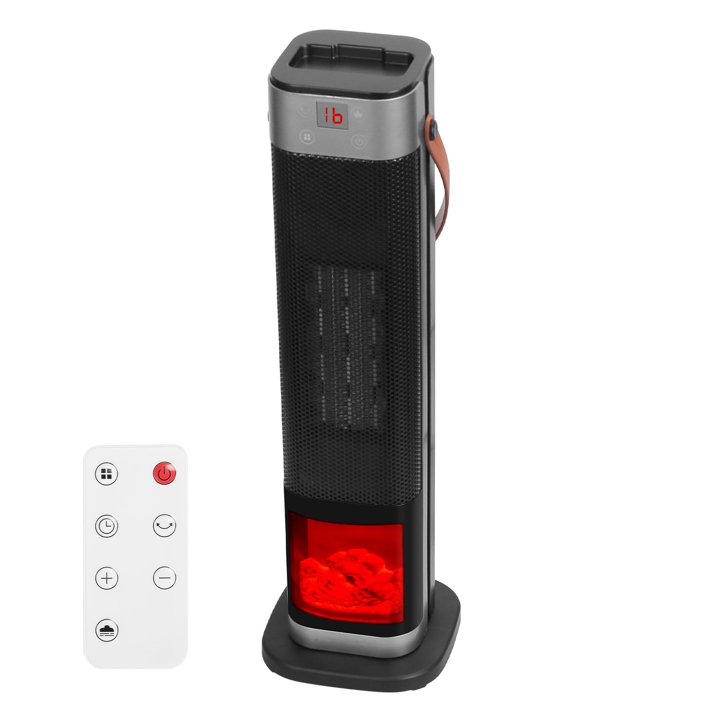 Oscillating Ceramic Tower Space Heater with Remote Control