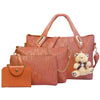 Chic Leather Handbag Set