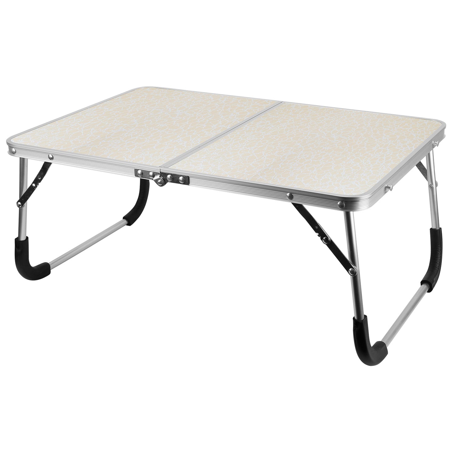 Foldable Laptop Table with Adjustable Legs for Bed & Sofa