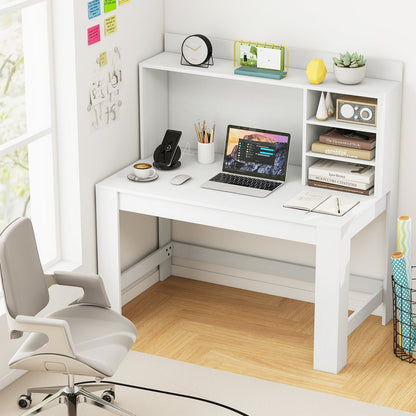 48 Inch Writing Computer Desk with Anti-Tipping Kits and Cable Management Hole