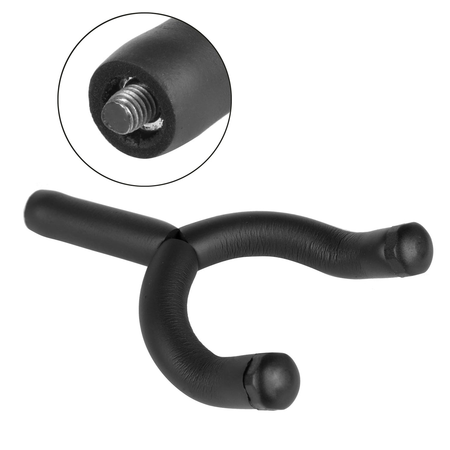 Wall Mount Guitar Hanger with Padded Steel Hook