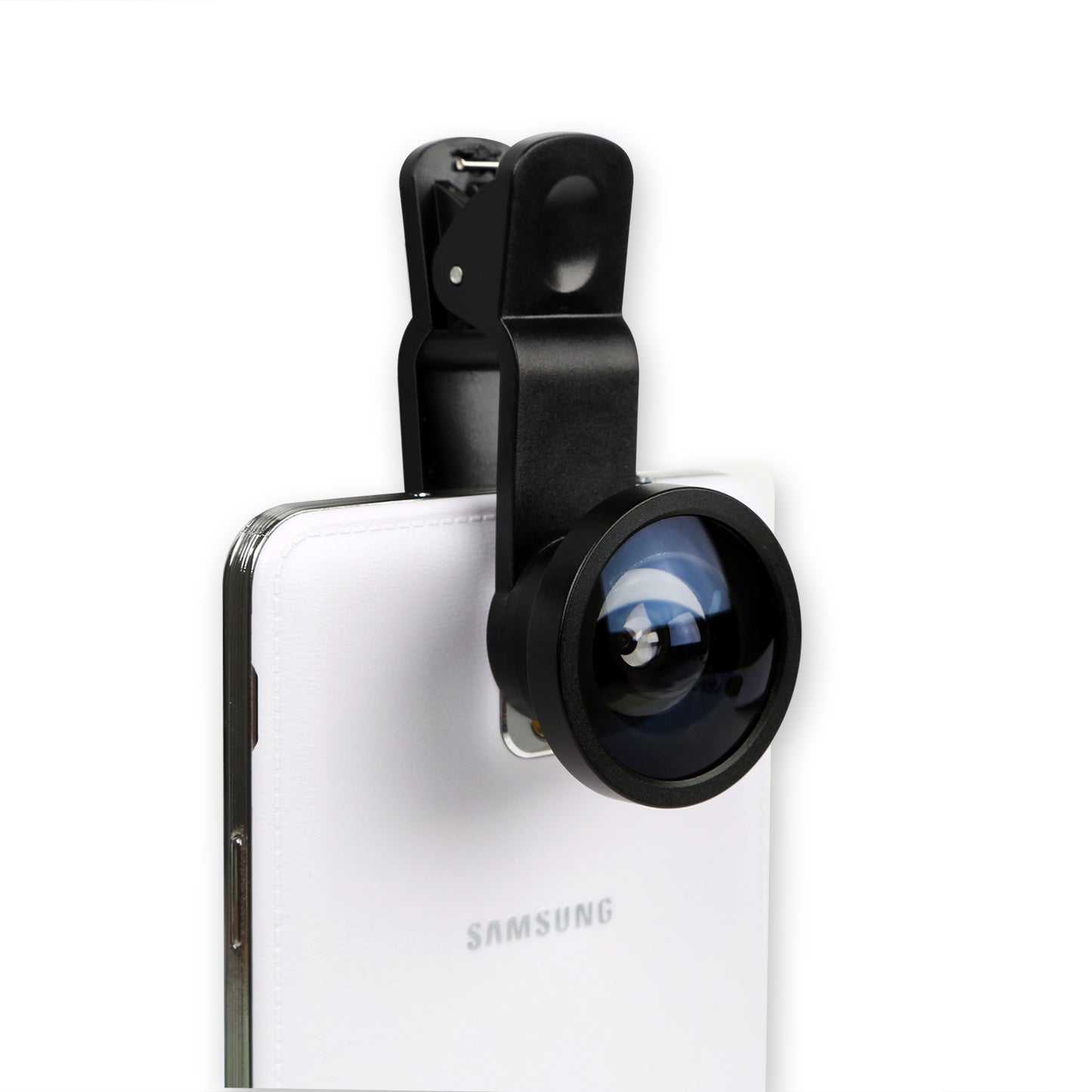 3-in-1 Clip-On Phone Camera Lens Kit with Fisheye, Wide & Macro