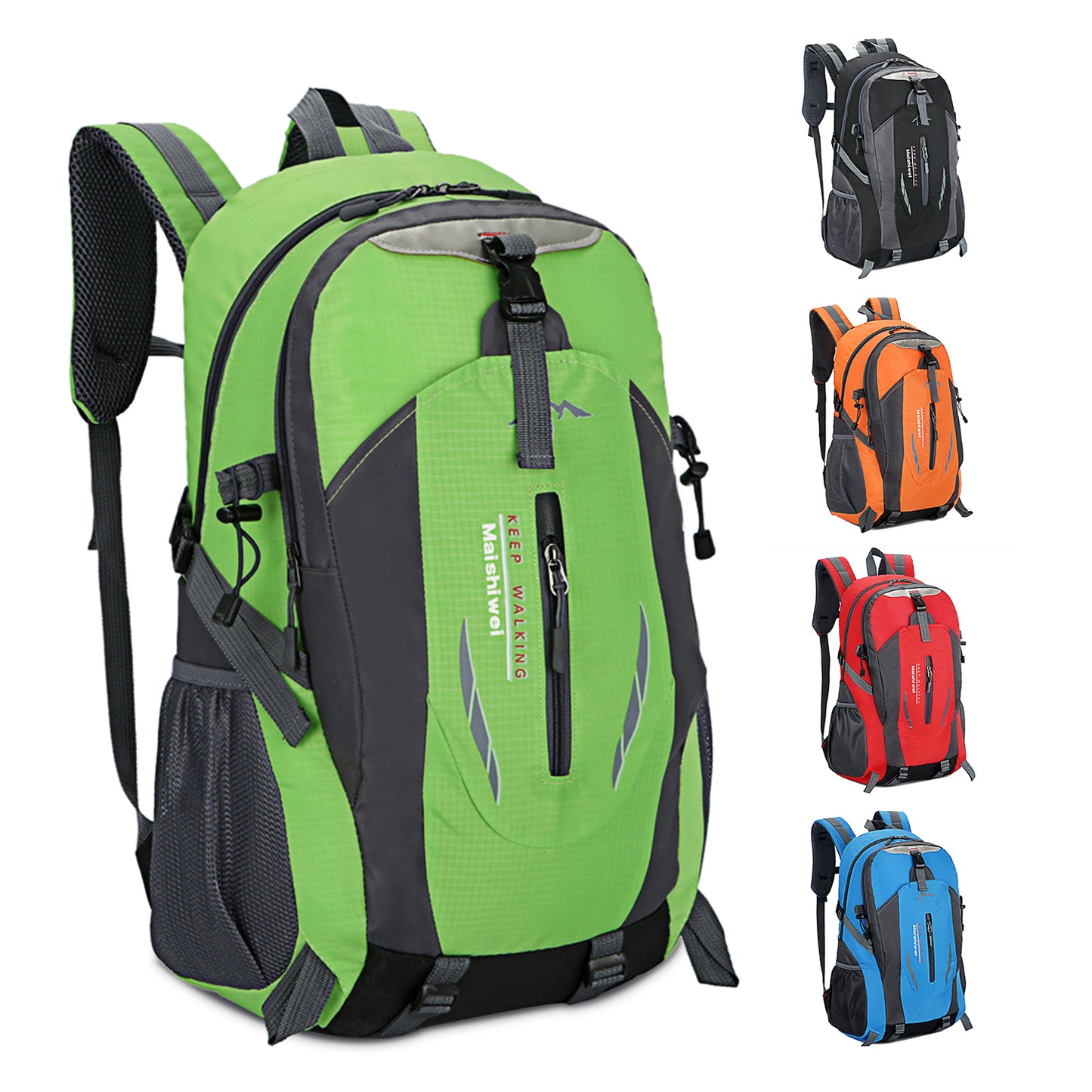 36L Waterproof Hiking Backpack with Ergonomic Design