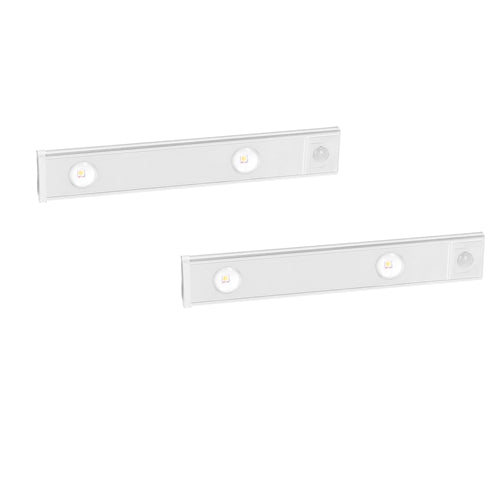 Rechargeable Motion Sensor Cabinet Light 2-Pack with 3 Colors