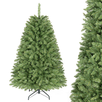 4.5 FT Artificial Christmas Tree with Easy-Setup Hinges