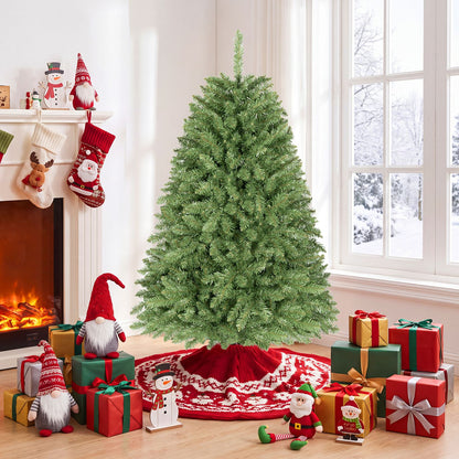 4.5 FT Artificial Christmas Tree with Easy-Setup Hinges