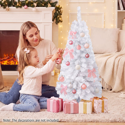 4 FT Artificial Christmas Tree with 110 Branch Tips and 50 Warm White LED Lights