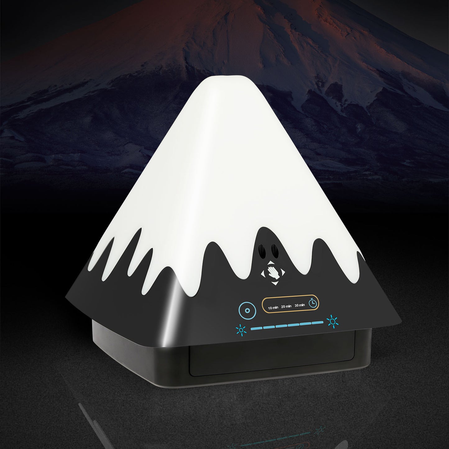 Touch Control Night Light with 8 Colors & Timer Function