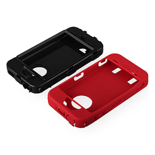 iPhone 4/4S Rugged Dual Layer Case with Screen Protector