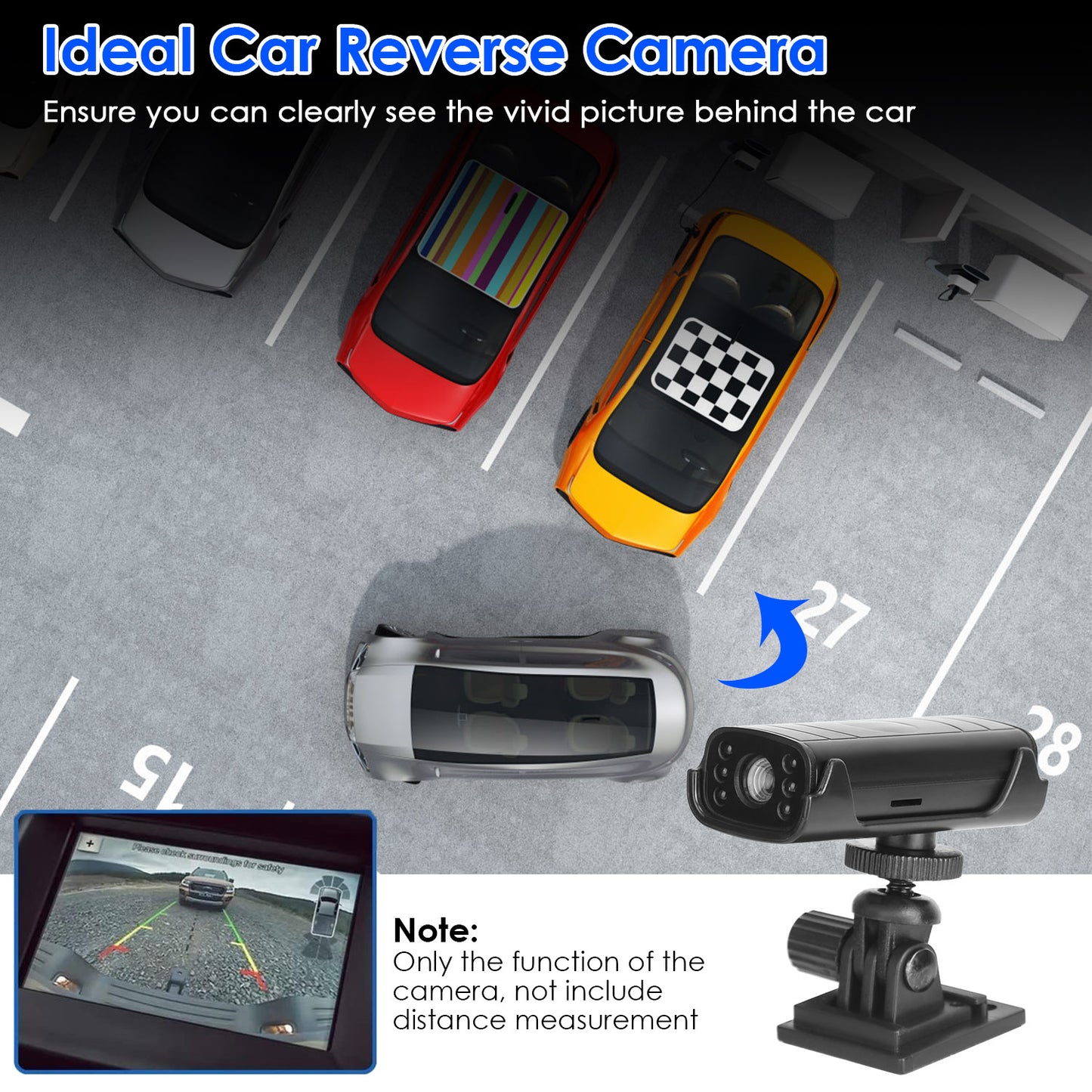 Wireless Backup Camera with Night Vision for RVs & Trucks