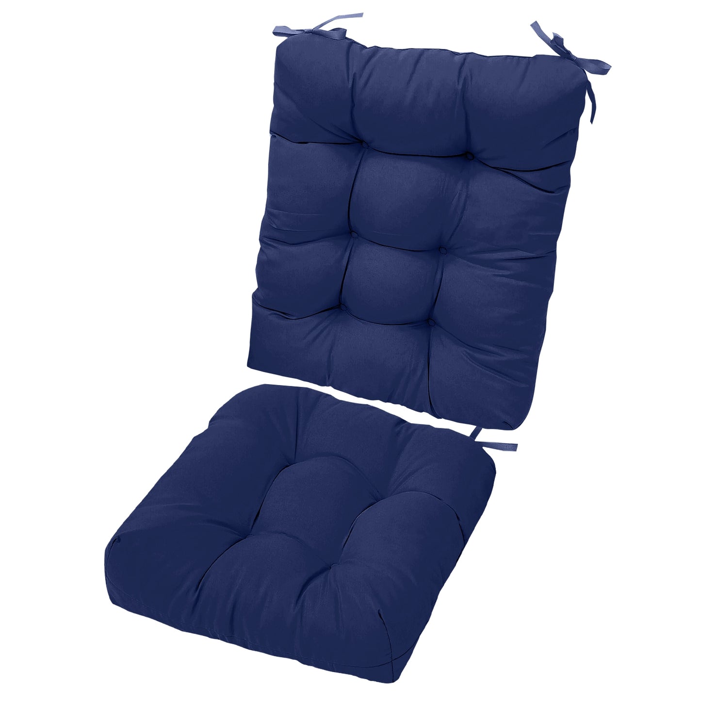 Rocking Chair Cushion Set - Waterproof with Non-Slip Ties