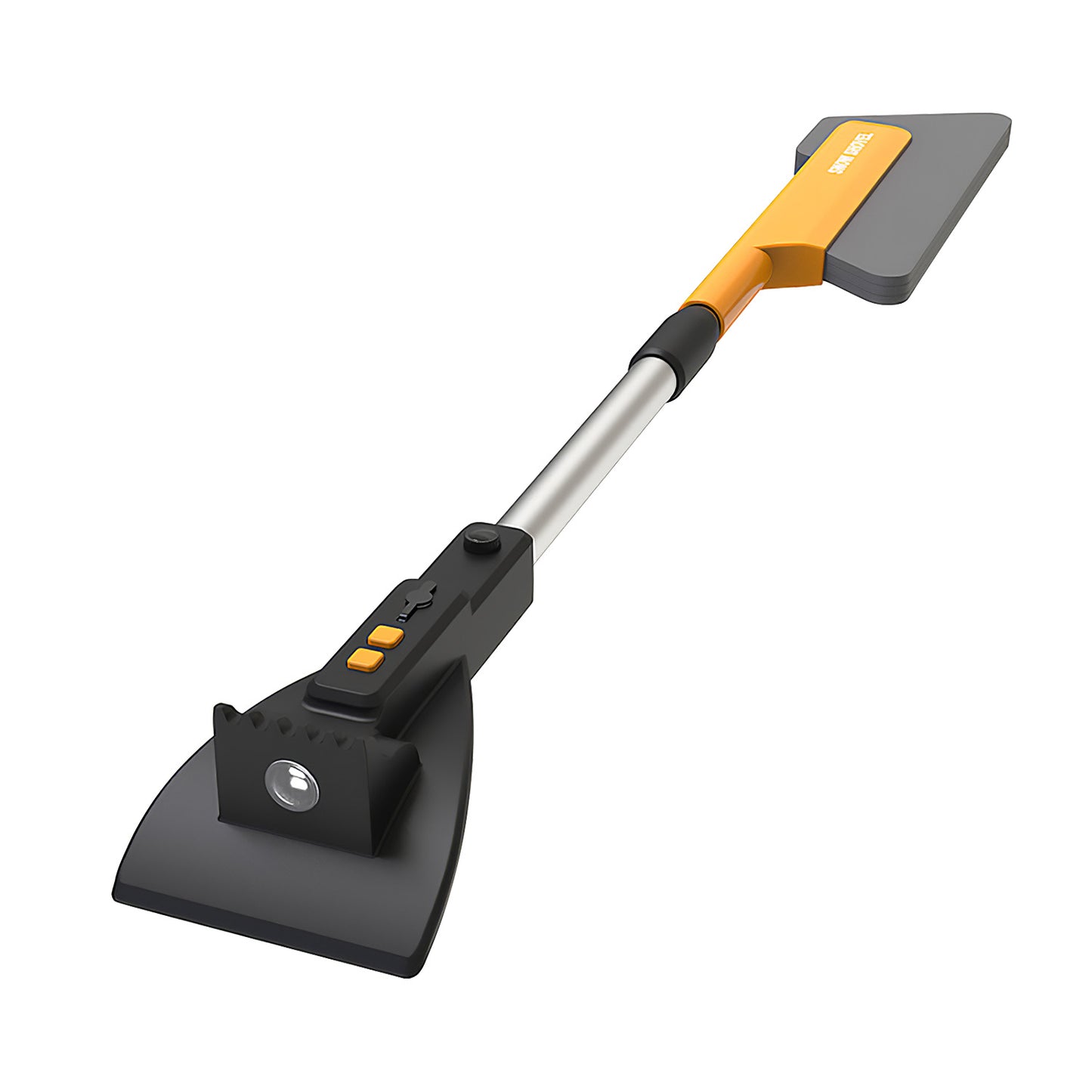 Telescopic Snow Brush with LED Lights and Ice Scraper