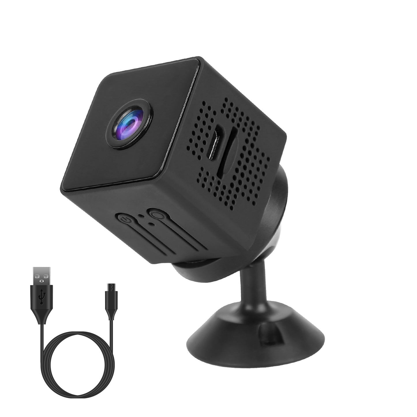 1080P WiFi Mini Security Camera with Night Vision & Motion Detection