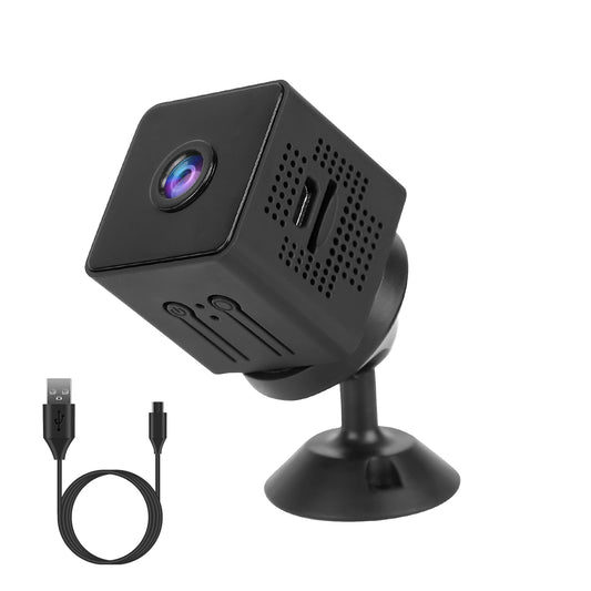 1080P WiFi Mini Security Camera with Night Vision & Motion Detection