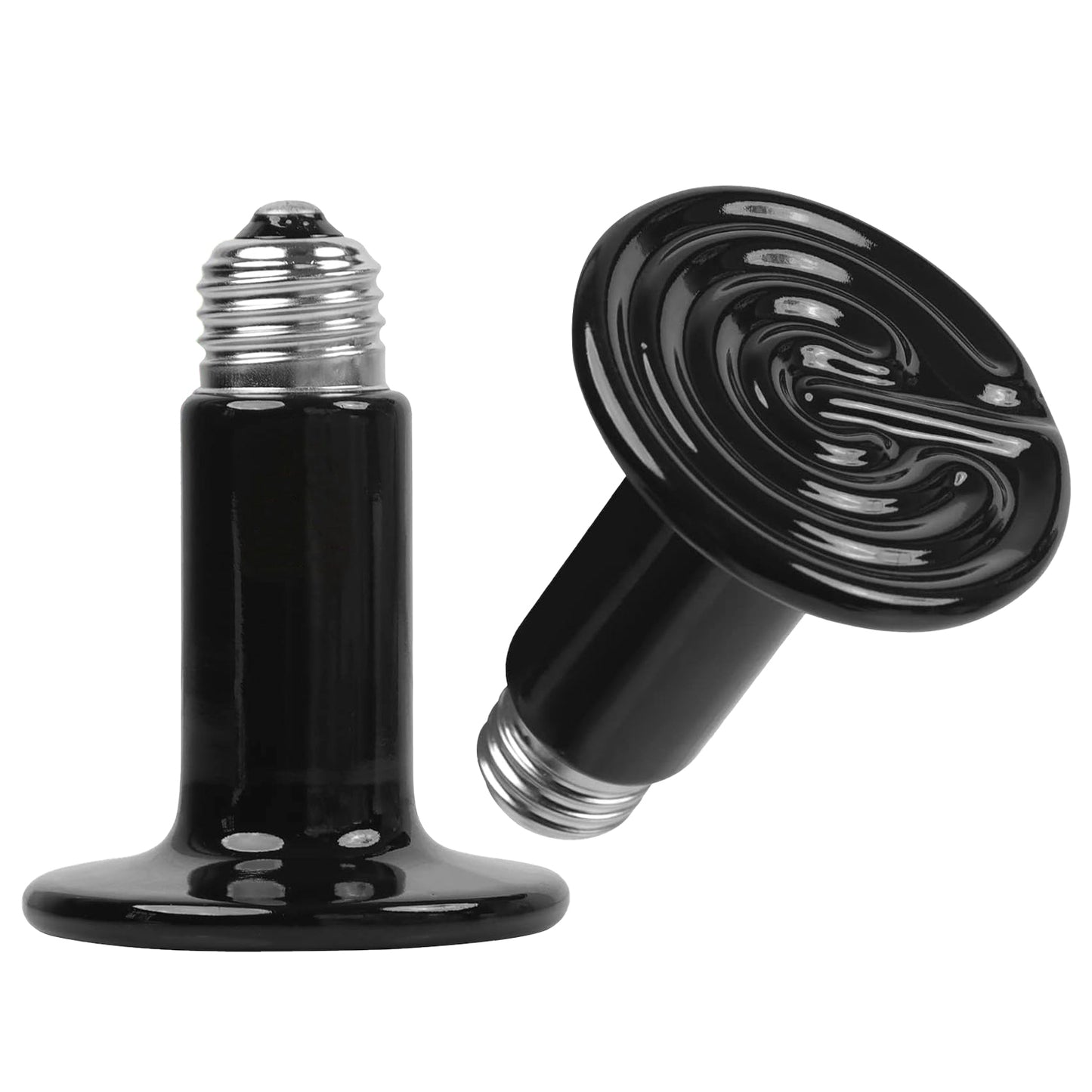 Ceramic Heat Lamp 150W Infrared Reptile Heater - 2 Pack
