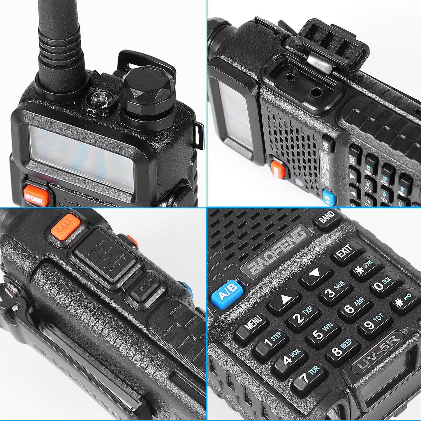 Dual Band Two Way Radio 5W VHF UHF Walkie Talkie