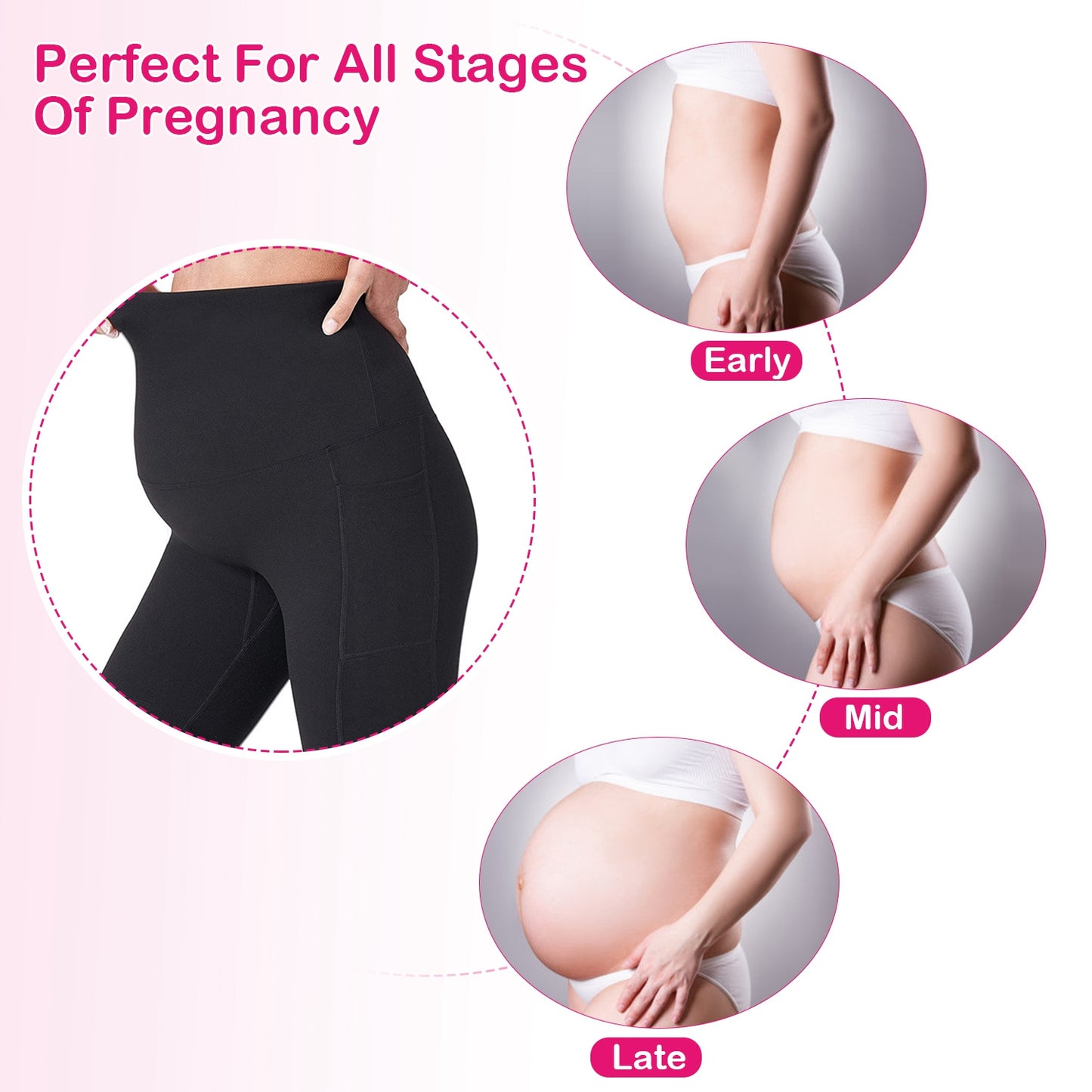Women Maternity Shorts Pregnancy Underwear