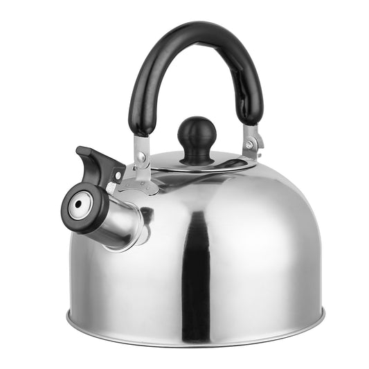 Whistling Tea Kettle 2.1 Quart Stainless Steel Stovetop