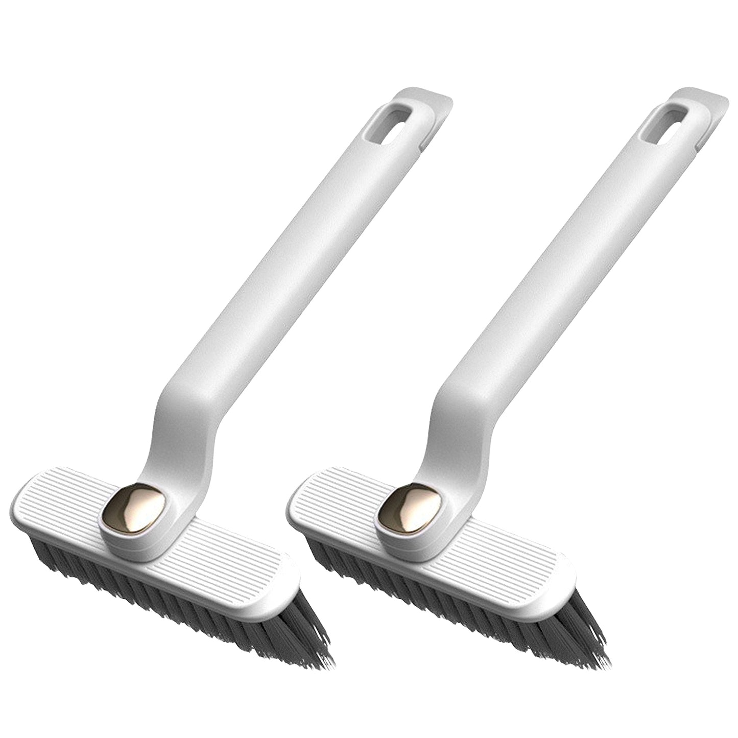 Rotating Crevice Cleaning Brush Set with Hair Clip Tool