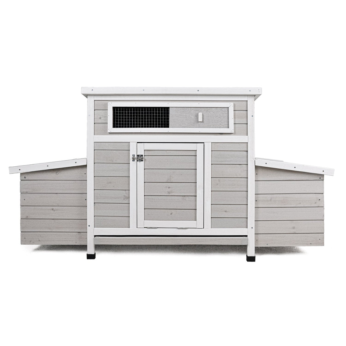 Wooden Chicken Coop for 3-6 Chickens with 6 Nesting Boxes