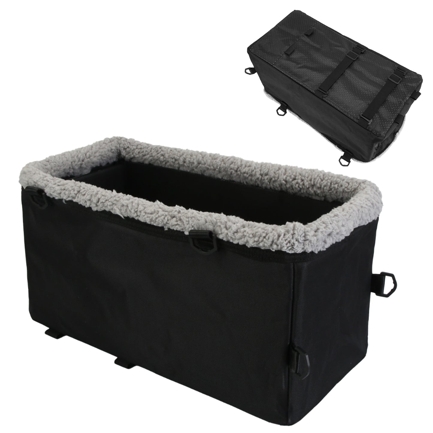 Small Dog Car Seat with Harness for Pets Up to 9 LBS