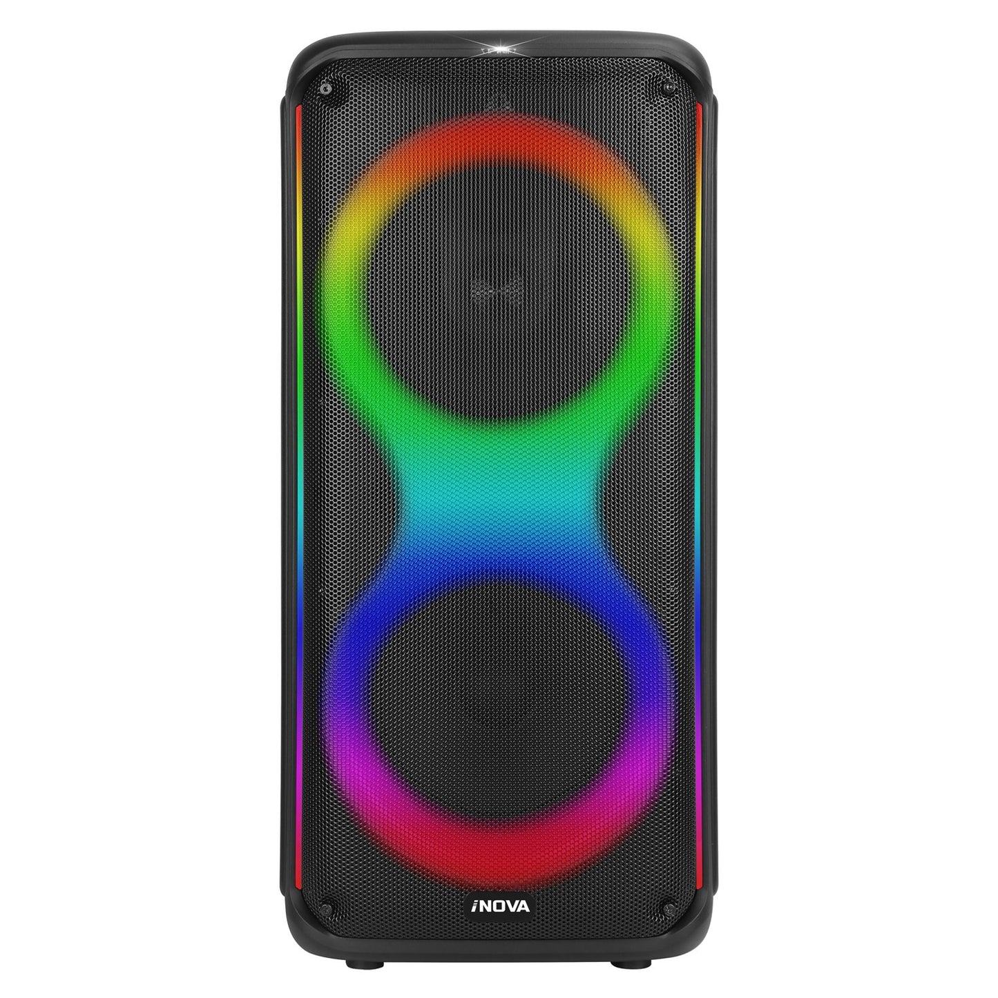 Portable Wireless Party Speaker with RGB Lights & Remote