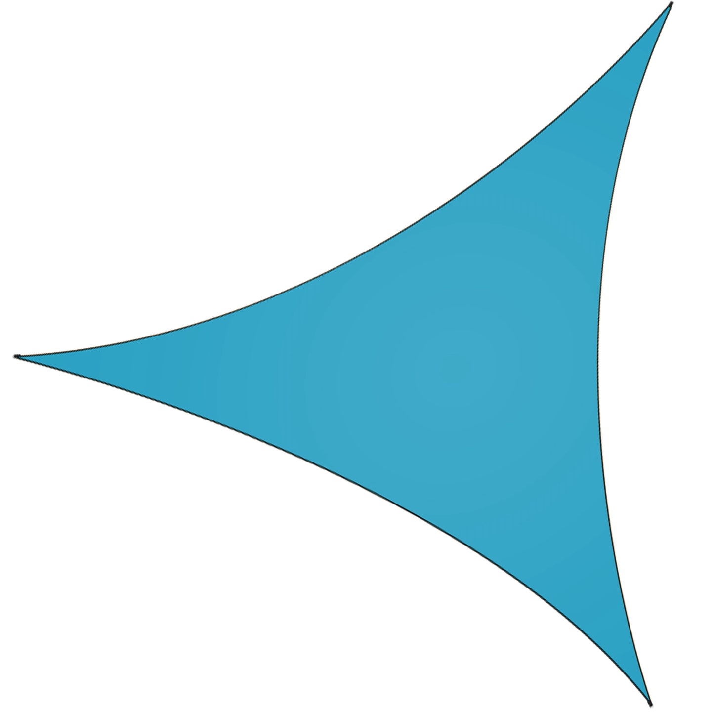 Triangle Shade Sail Canopy - Waterproof Outdoor Sun Shelter