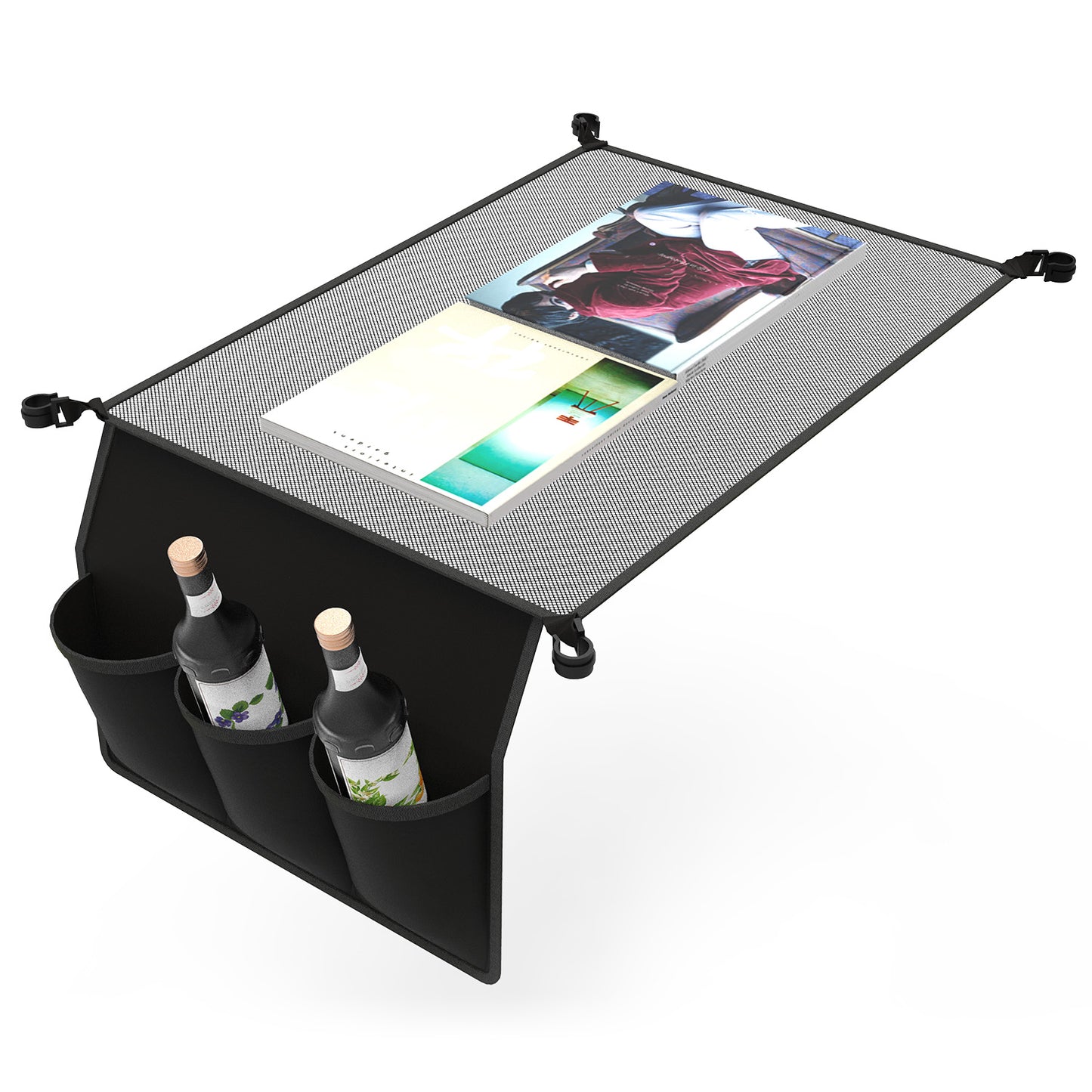 Foldable Camping Table with Adjustable Height & 88lb Capacity