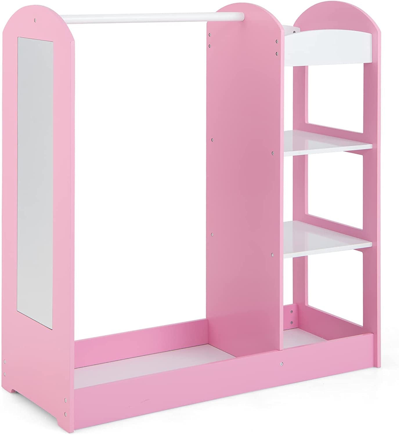 Kids Dress Up Storage with Mirror