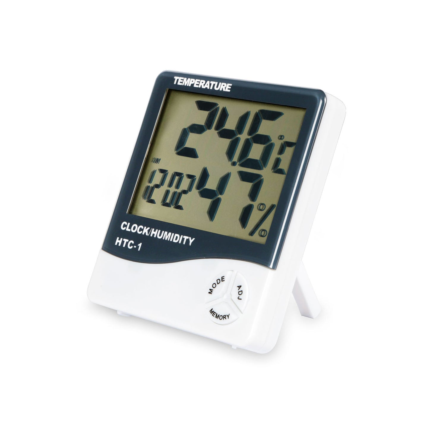 Digital Thermometer Hygrometer with Clock and Alarm Function
