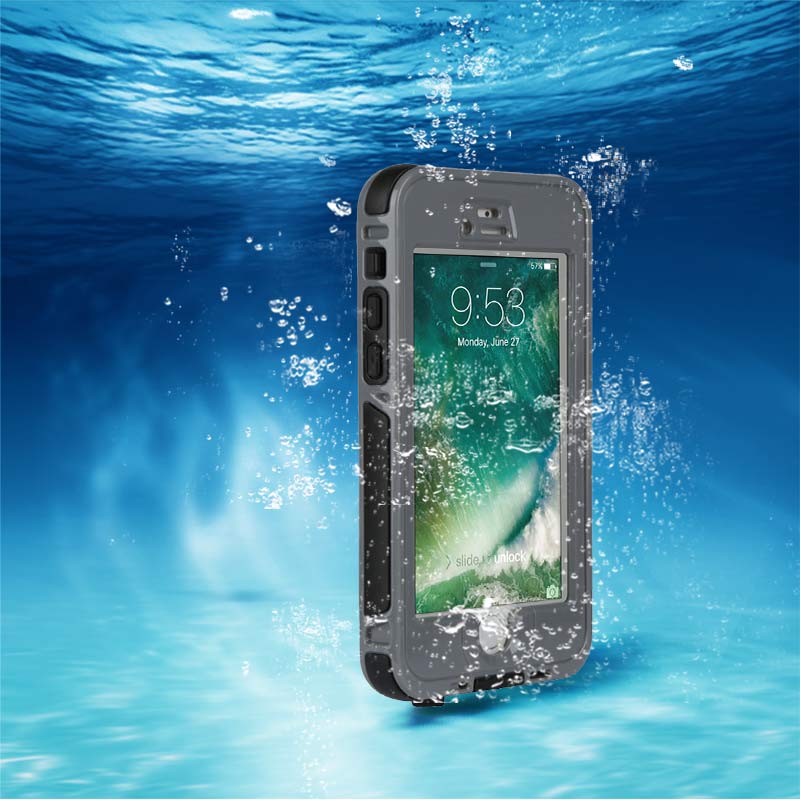 Waterproof Full Cover Case for iPhone 7 with IP68 Rating