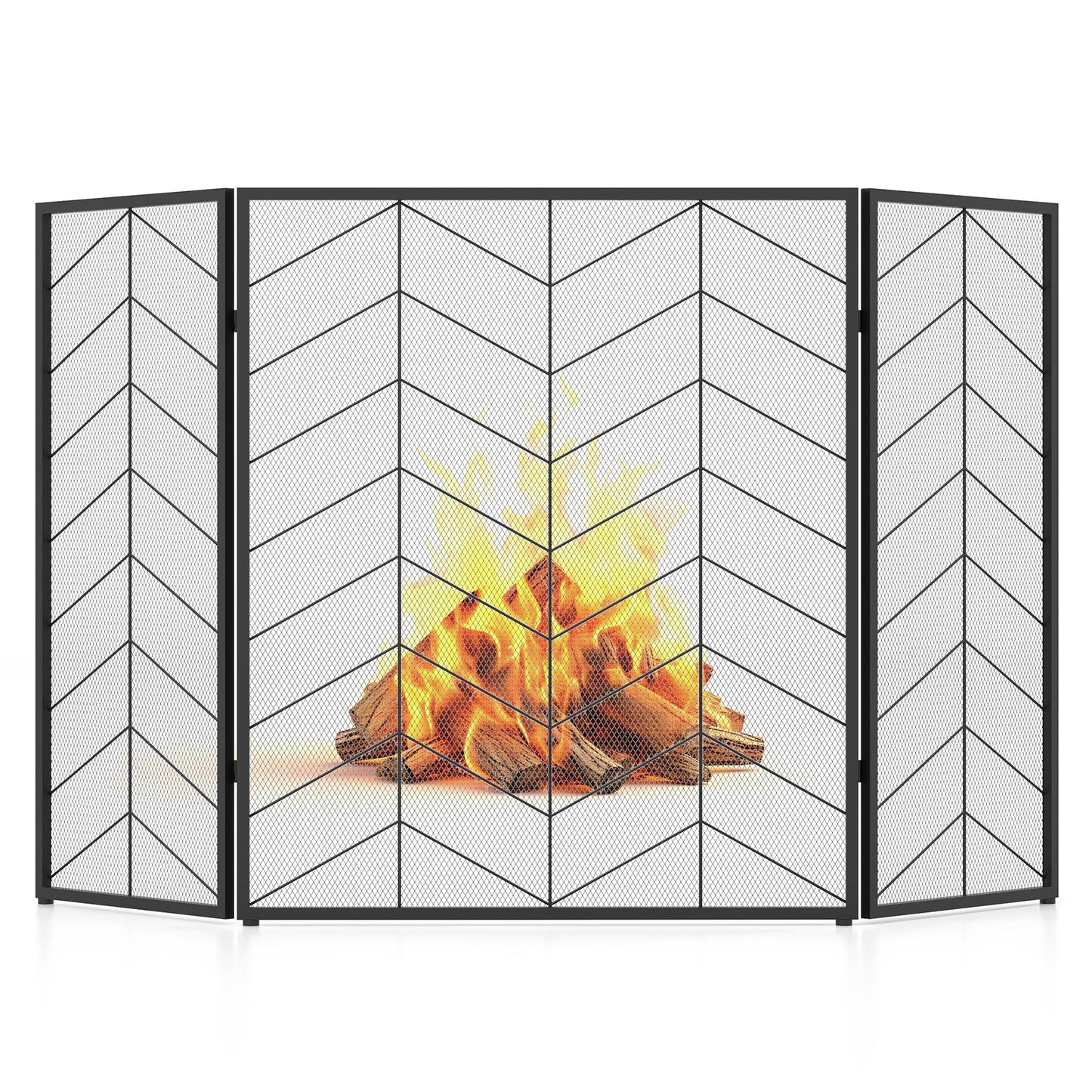 52 x 31 Inch Fireplace Screen