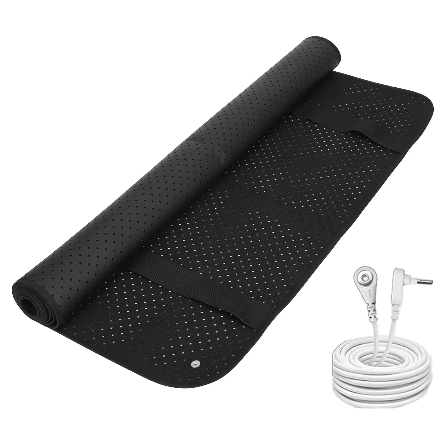 Grounding Mat with 15ft Cord – PU Leather Anti-Slip Design