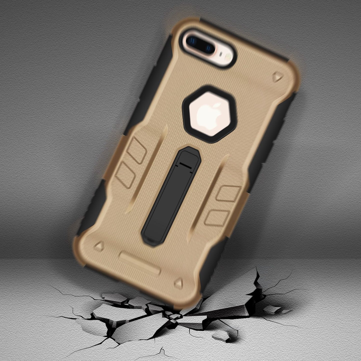 iPhone 8 Plus Rugged Case with Magnetic Kickstand