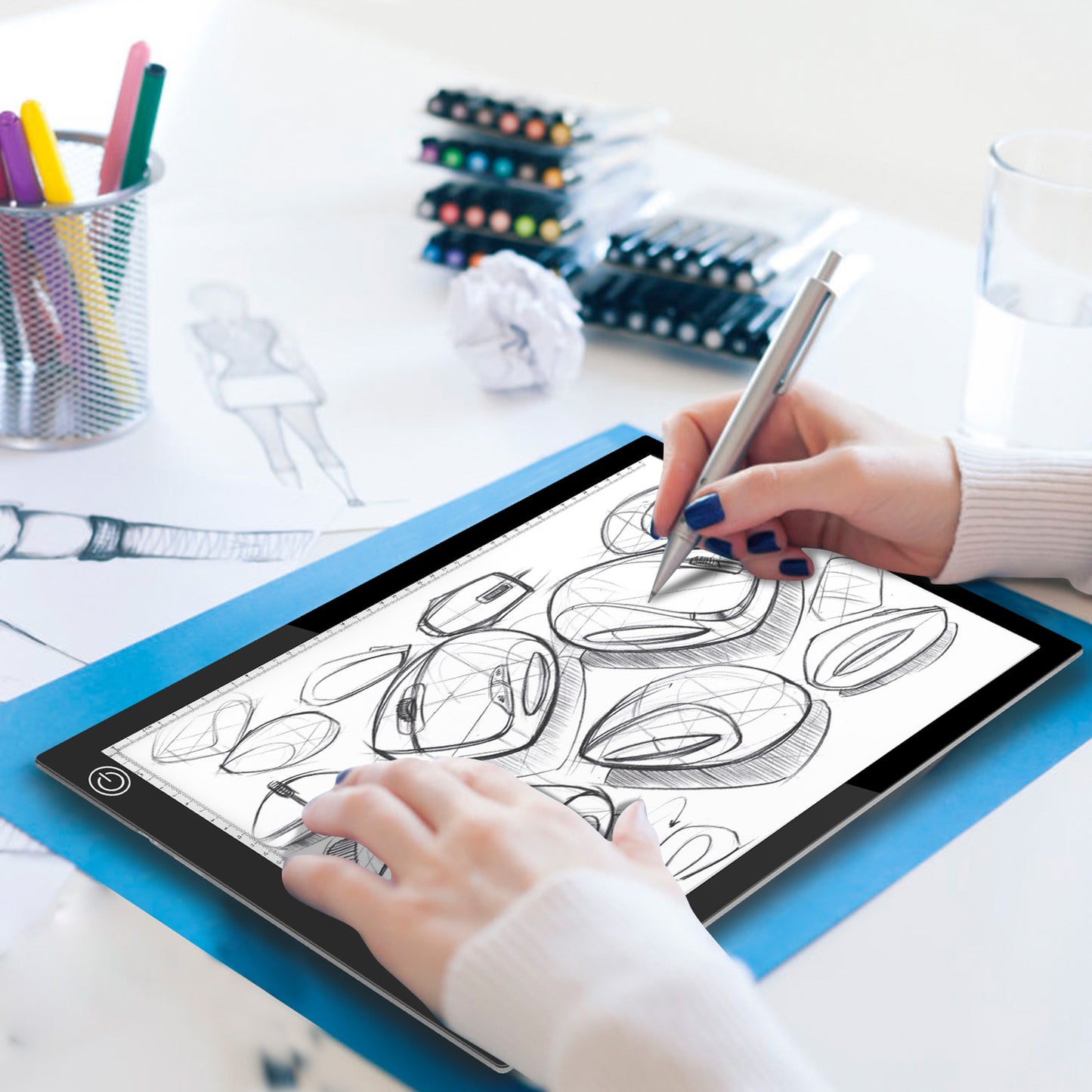 A3 LED Light Box Tracing Pad - Dimmable Ultra-Thin Copy Board