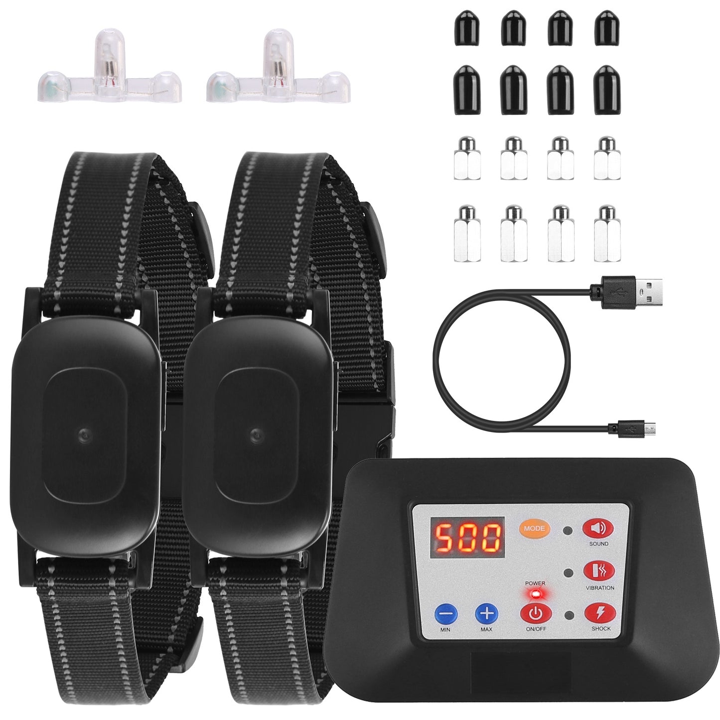 Wireless Dog Fence & Training Collar System 990FT Range