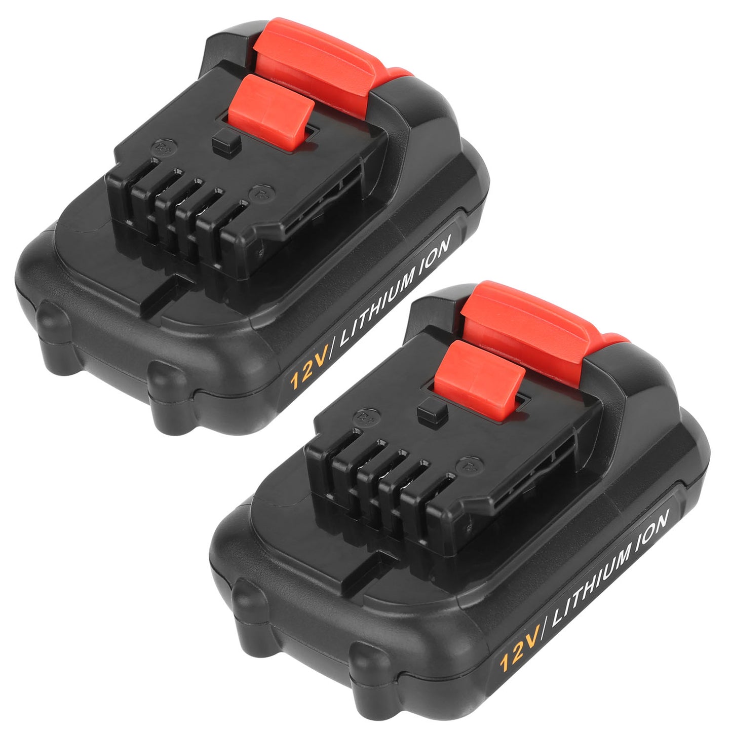 12V Li-ion Power Tool Battery 2-Pack for Dewalt DCB120 Series