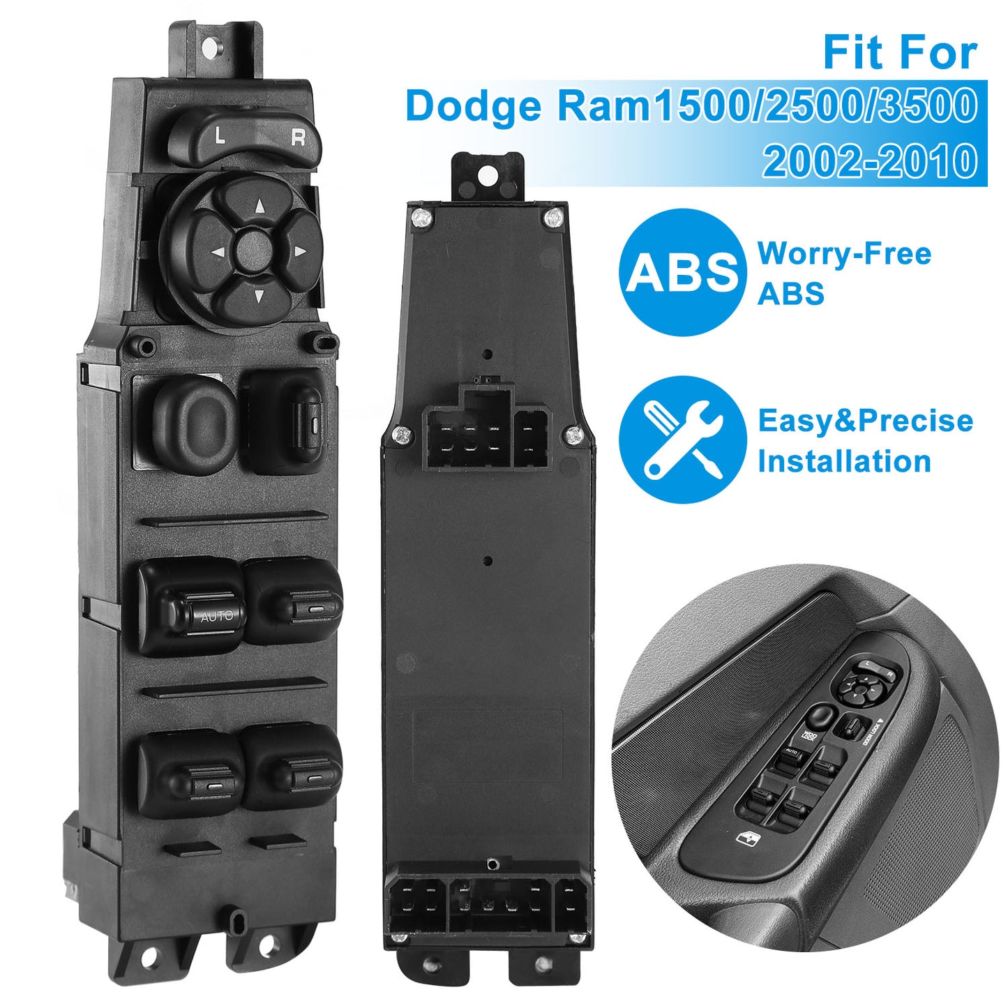 Master Power Window Switch for 2002-2010 Dodge Ram 1500/2500/3500