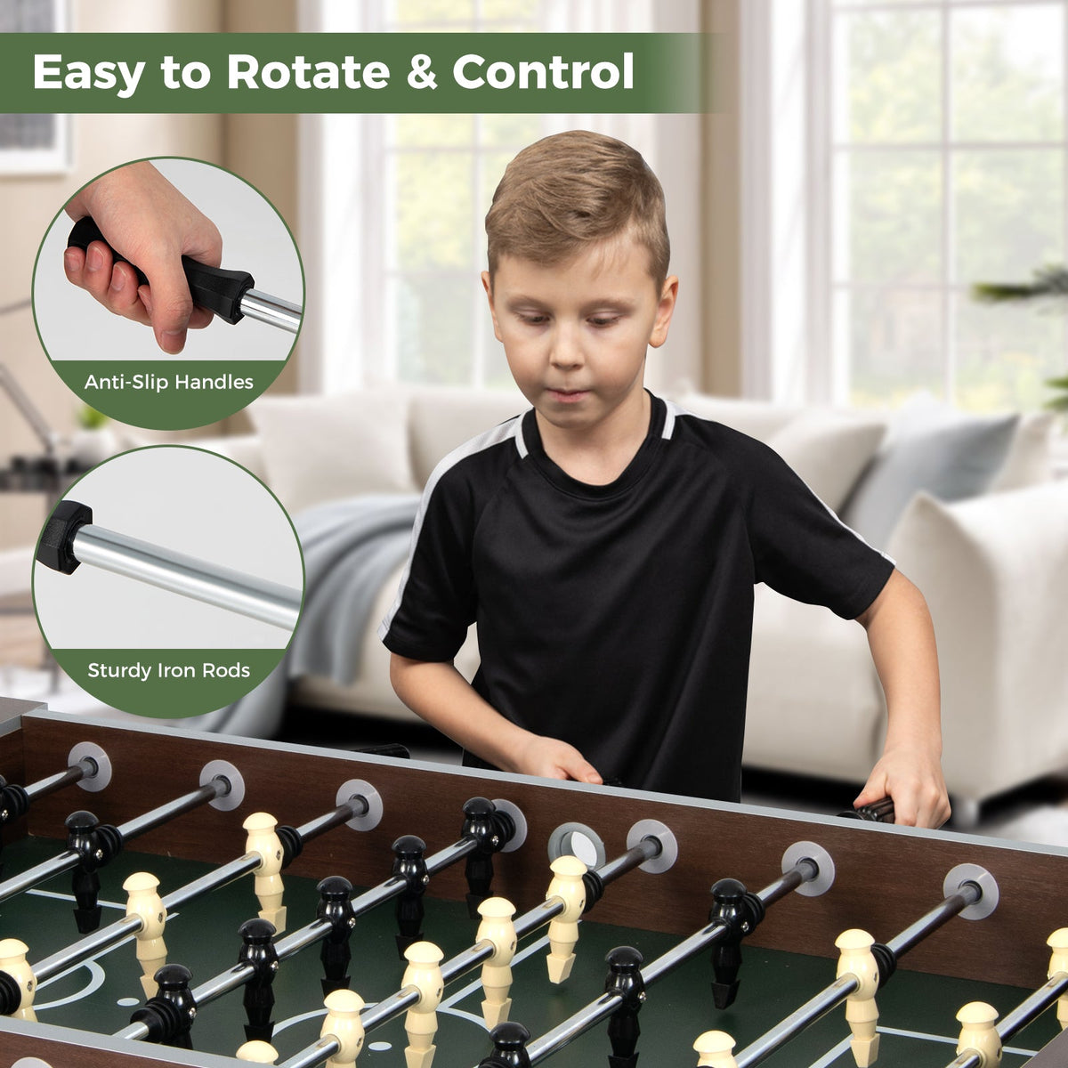 54 Inch Indoor Competition Game Soccer Table