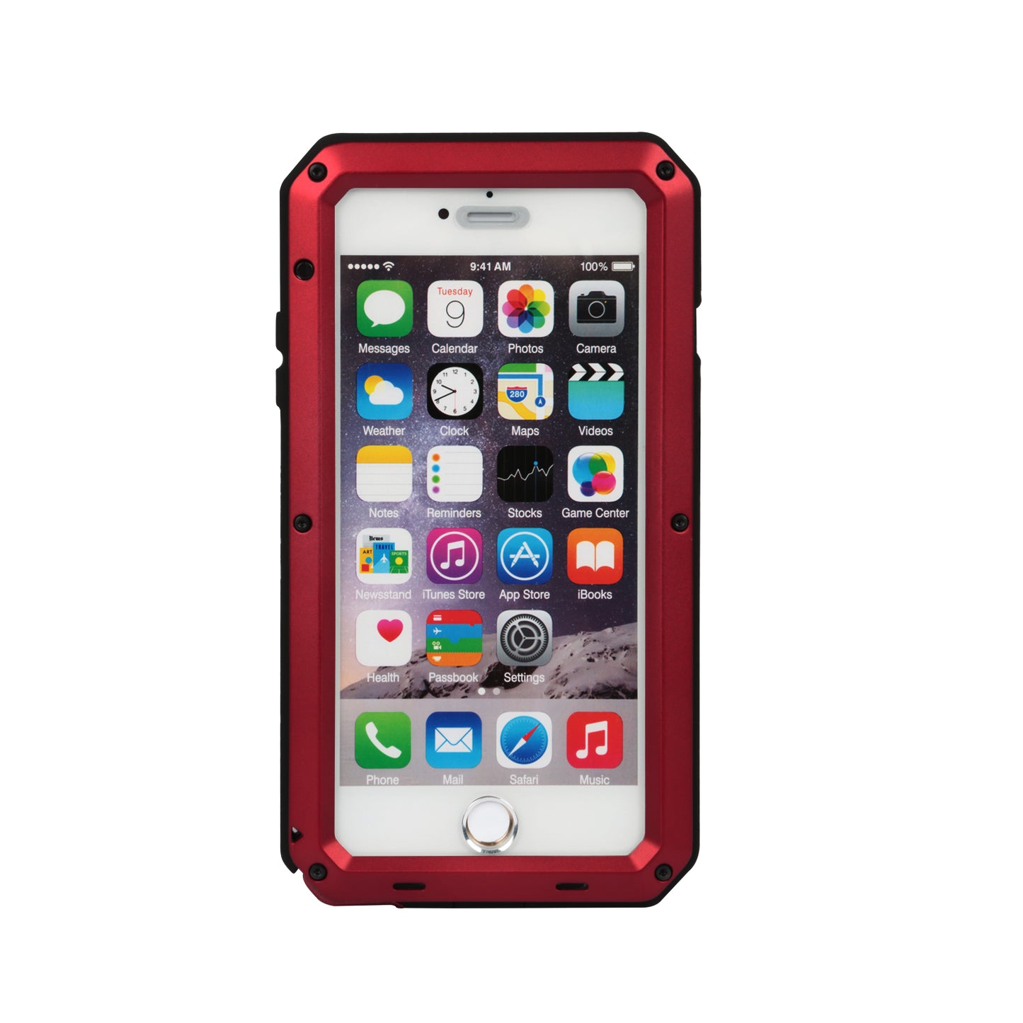iPhone 6 Plus Rugged Full Cover Case with Screen Protector