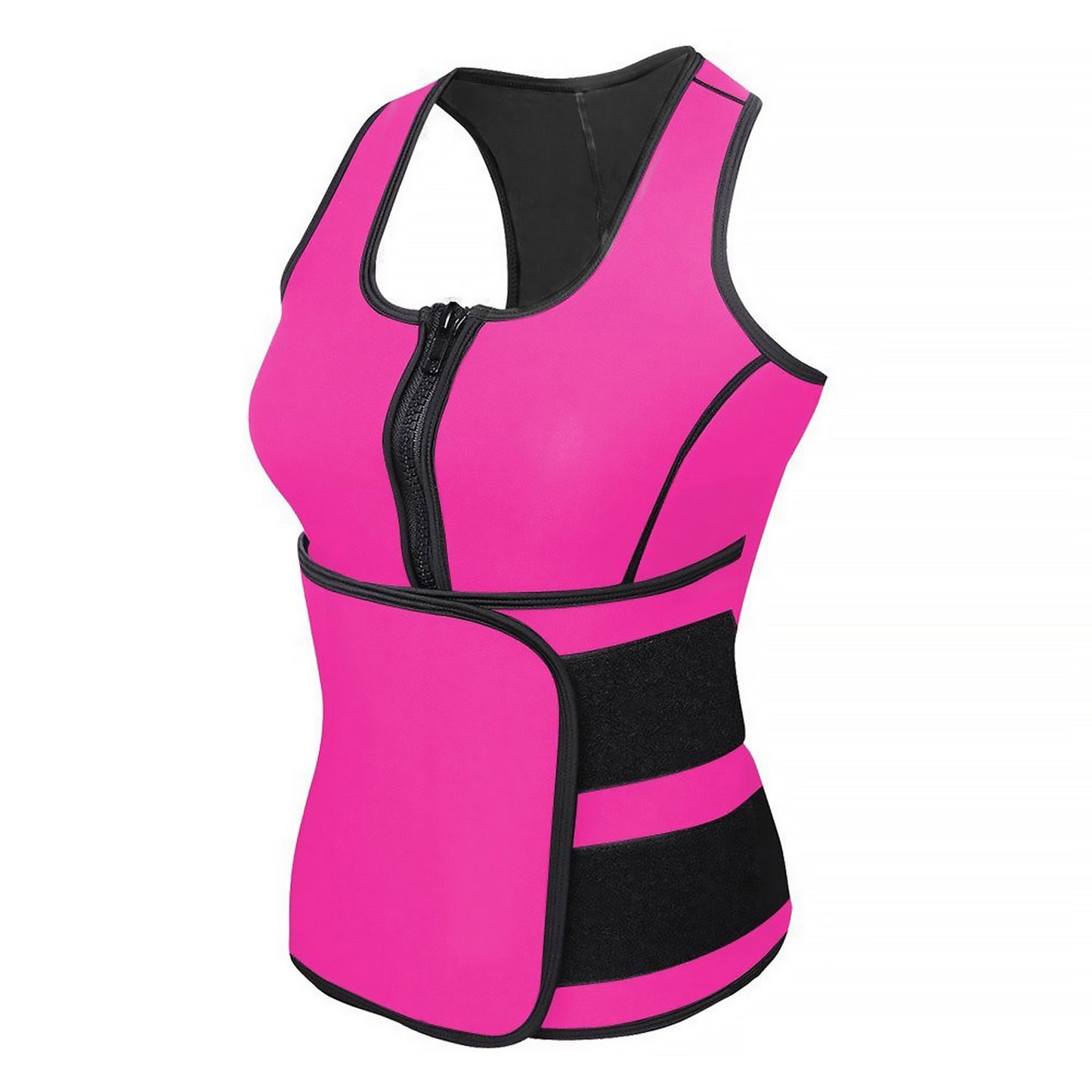 Waist Trainer Vest for Women with Zipper Closure