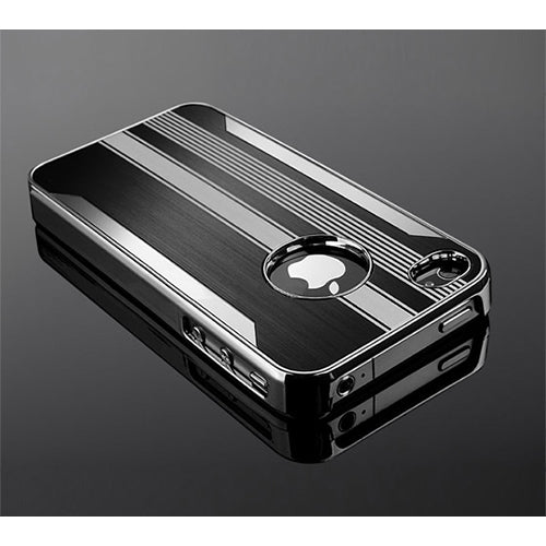 iPhone 4/4S Chrome Aluminum Hard Case with Accessories Kit