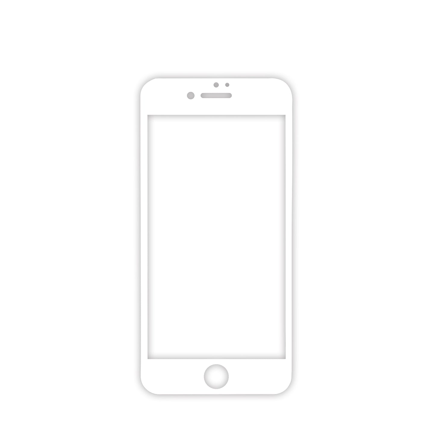 iPhone 7 Tempered Glass Screen Protector with 3D Curved Edges
